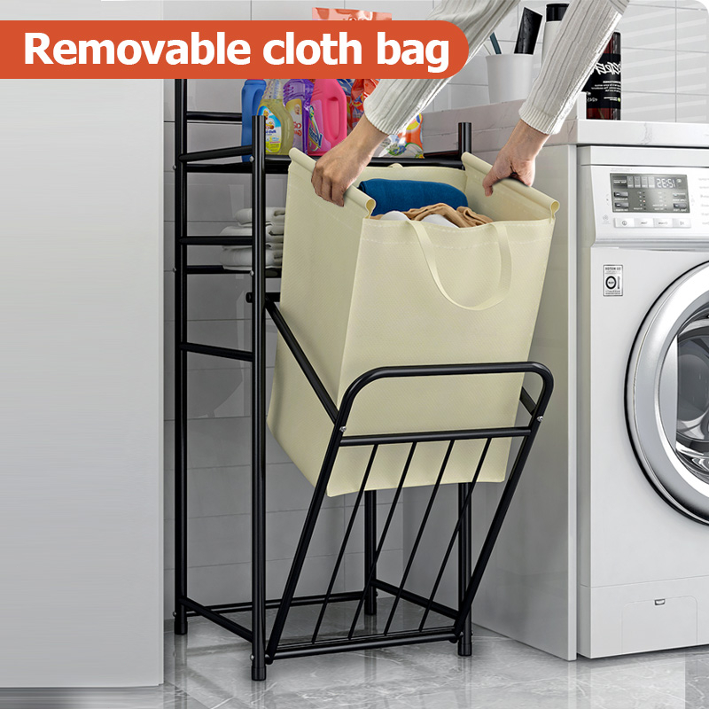 Ready Stock Foldable Laundry Basket Laundry Organiser Dirty Clothes ...
