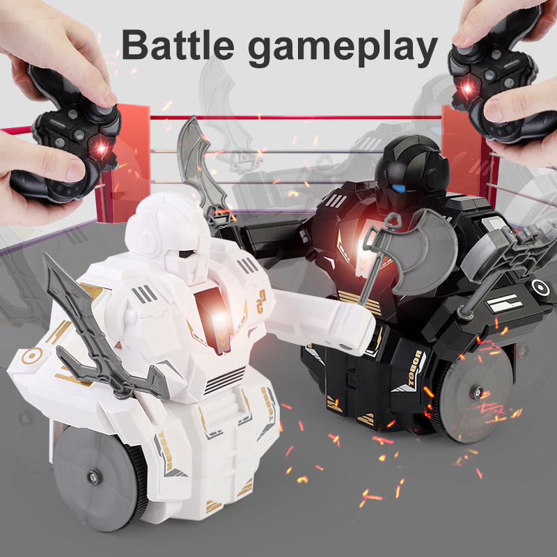 Remote Control Battle Robot 2.4G RC Intelligent Fighting Machine Combat Model Rotary Boxing