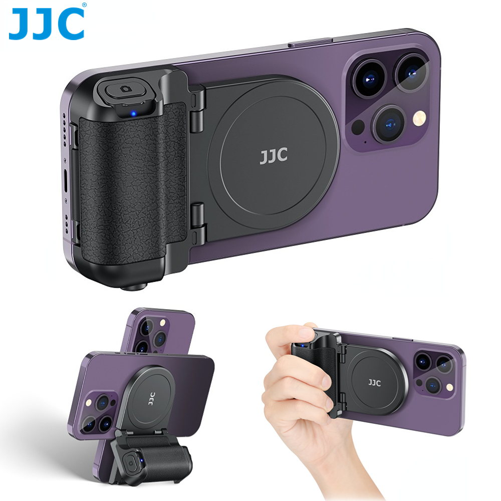 JJC Magnetic Phone Grip MagSafe Mount Bluetooth Remote Shutter for ...