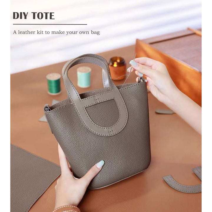 POPSEWING® Inspired Loop Bag Top Grain Leather DIY Bag Kits Shopee