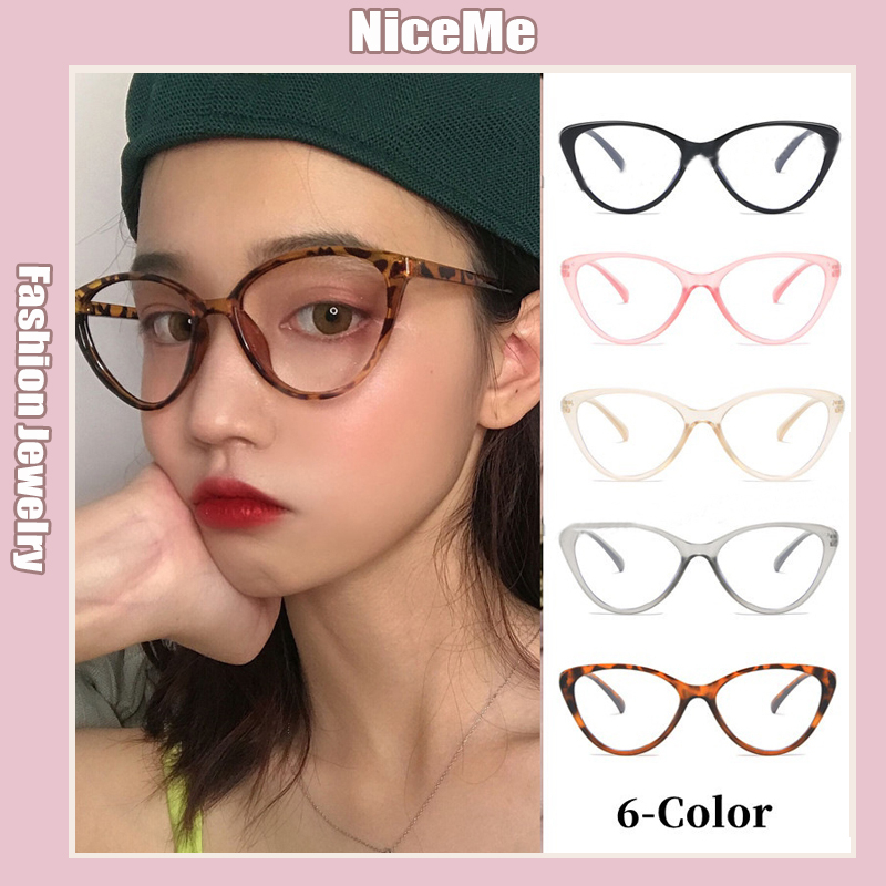 【READY STOCK AT MALAYSIA】New Cat's Eye Glasses Retro Glasses Frames