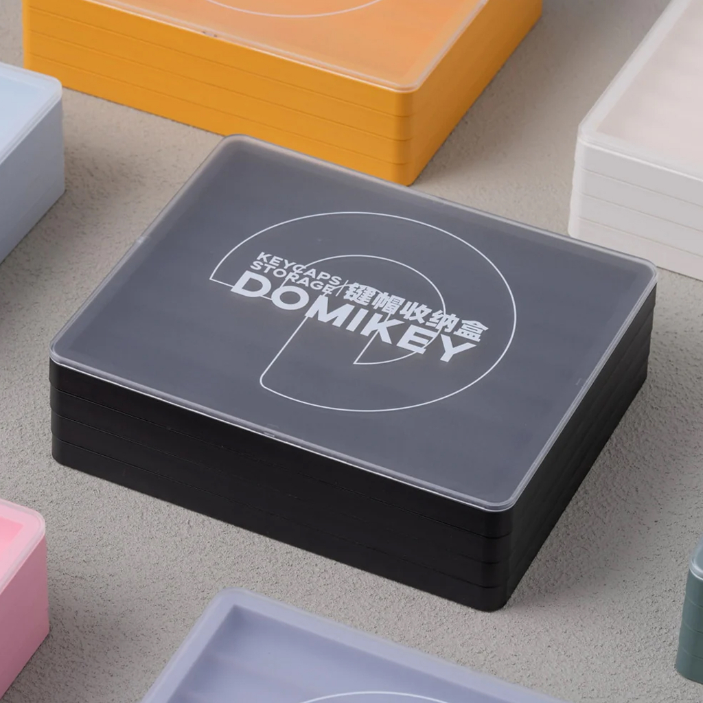 [ONLY BOX] DOMIKEY KEYCAP BOX KEYCAP STORAGE COLLECTION 4 LAYERS FOR
