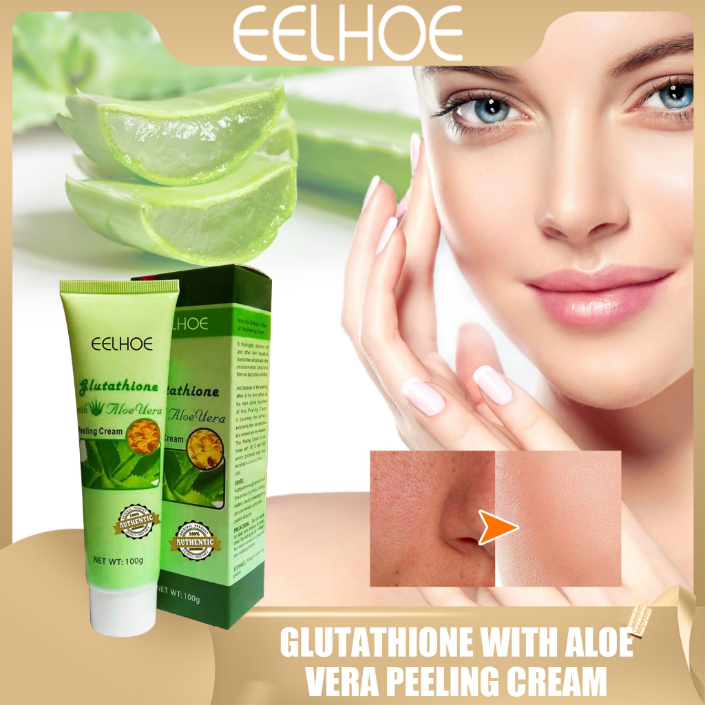 Eelhoe Glutathione Mask Aloe Vera Skin Repair Cream Glutathione Aloe ...