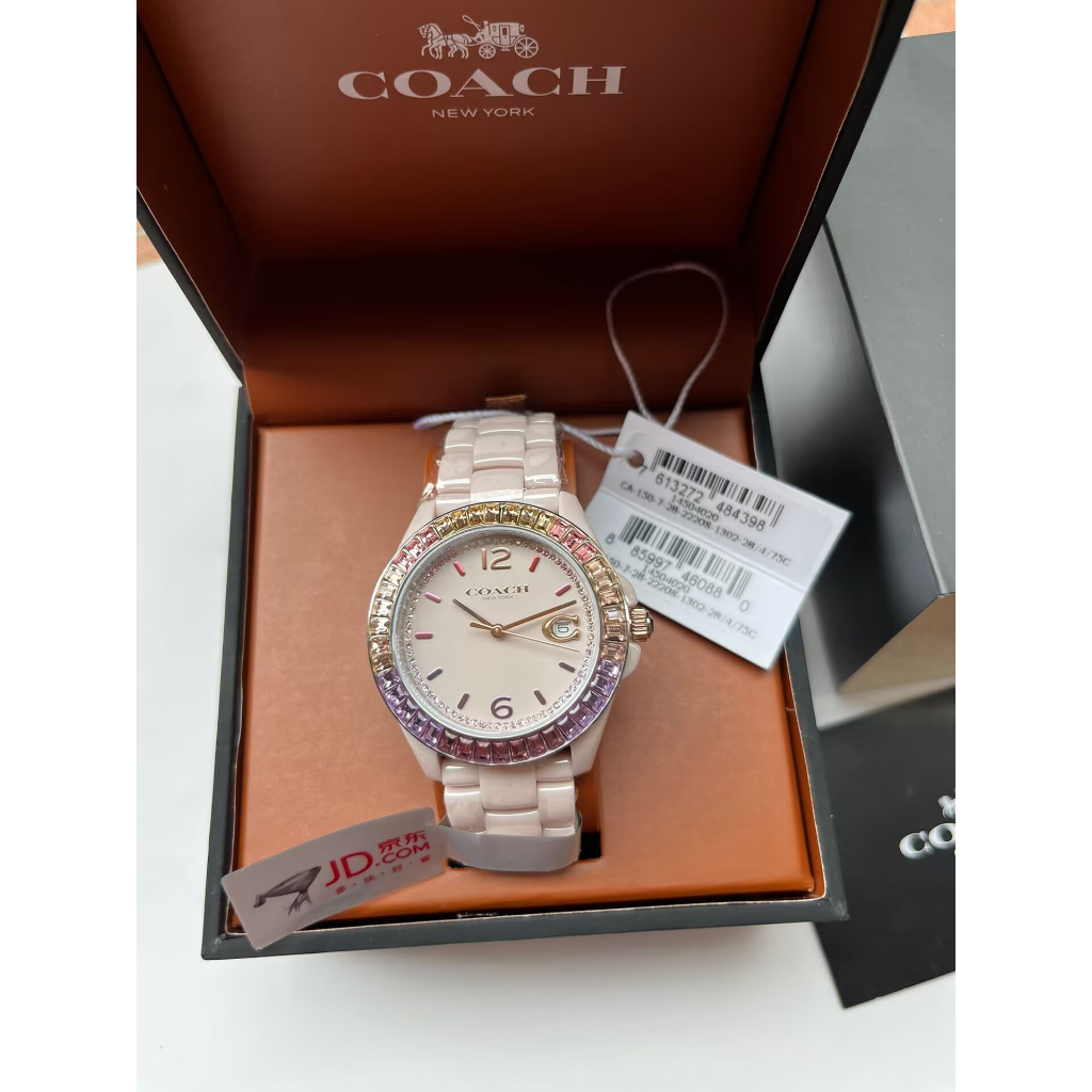 Original Coach 14504020 Watch Ladied Women Watches red Rabbit 36mm ...
