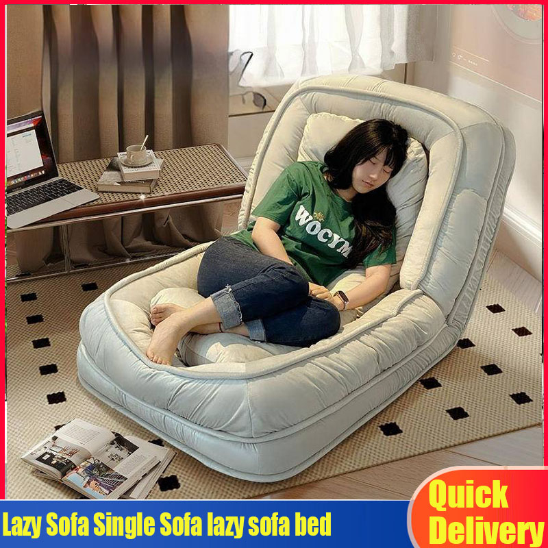 【Free shipping】Lazy Sofa Single Sofa lazy sofa bed tatami Recliner Sofa