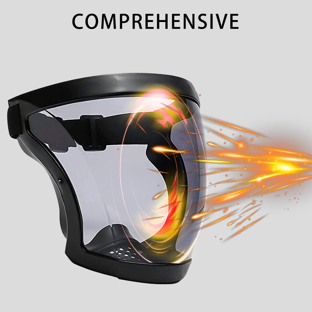 Outdoor Mask HD Transparent Material Suitable for Outdoor Sports ...