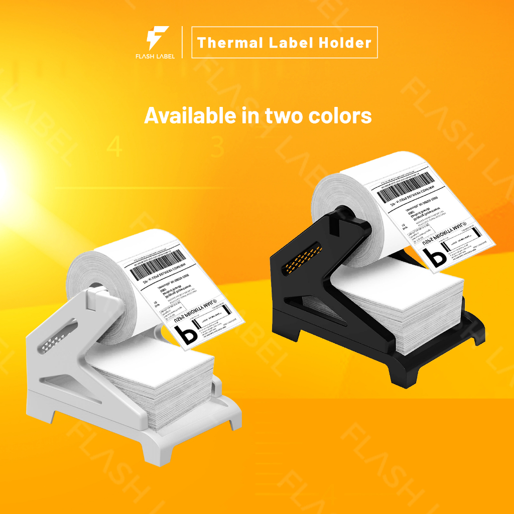 Flashlabel Thermal Barcode Paper Holder 2 In 1 Fan Fold Roll External Bracket Stand For 4055