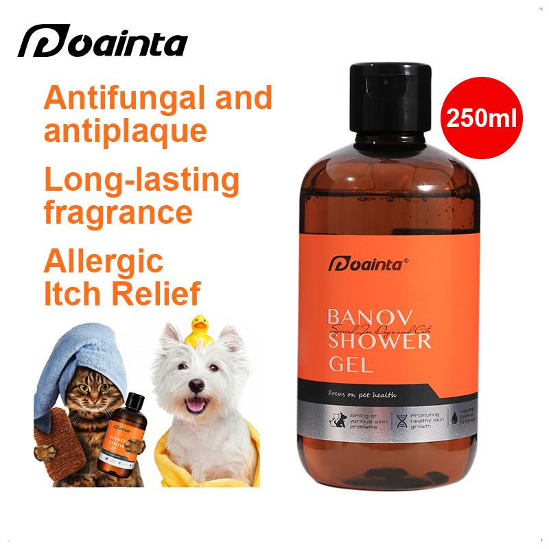 PUAINTA Pets Antifungle Shampoo for Dogs and Cats Anti itch Hair Loss