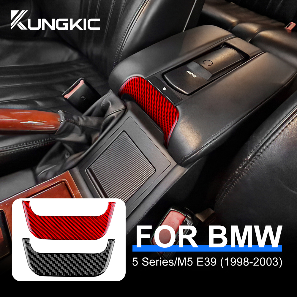 KUNGKIC Carbon Fiber For BMW 5 Series 520i 528i 530i M5 E39 1998-2003 ...