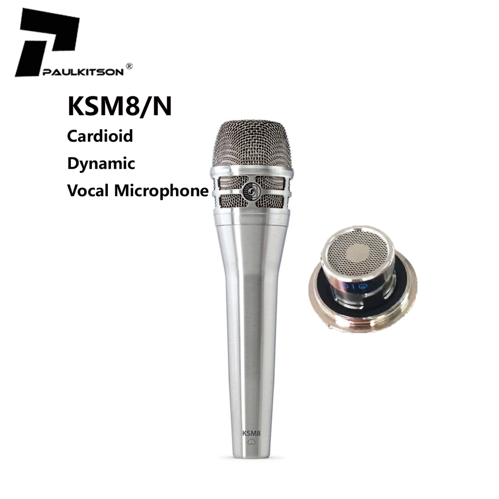 KSM8 Professional Dynamic Handheld Microphone Wired Vocals Mic High Quality Cardioid Microfone