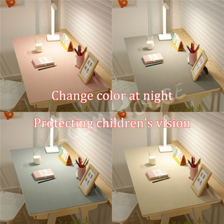 Waterproof Oilproof Tablecloth PU Leather Table Cover Student Desk Mat  Office Decor Protector Custom Elasticity Table Cloth