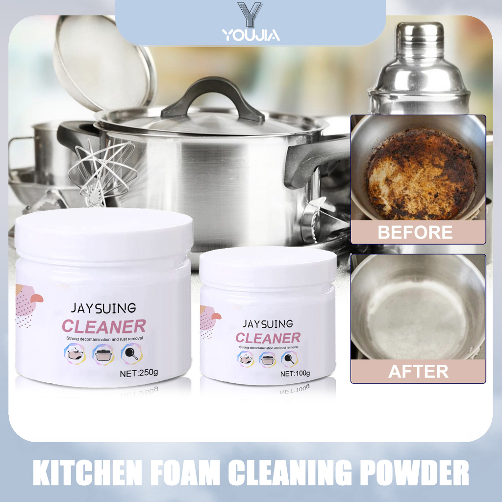 Jaysuing Kitchen All-Purpose Foam Cleaning Powder Kitchen Countertop ...