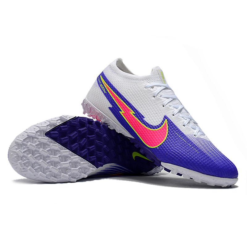 Nike Mercurial Vapor VII 7 Elite Flyknit TF White Purple Shock