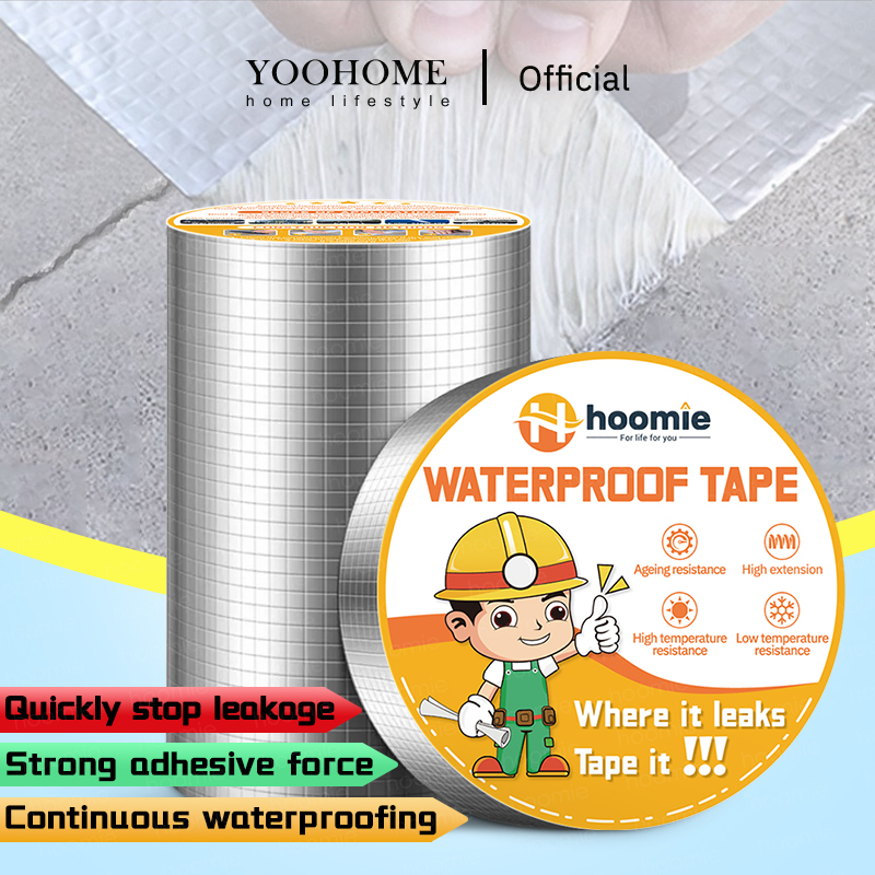 YOOHOME Anti Leakage Butyl Tape Waterproof Tape seal cracks aluminum