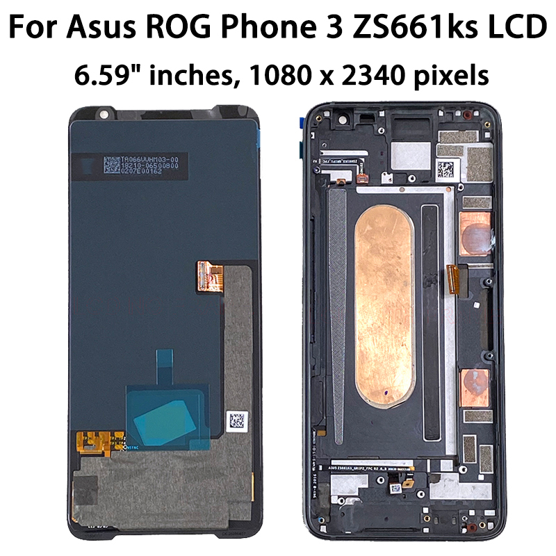 Custodia per Asus ROG Phone 3 ZS661KL, custodia magnetica in pelle PU