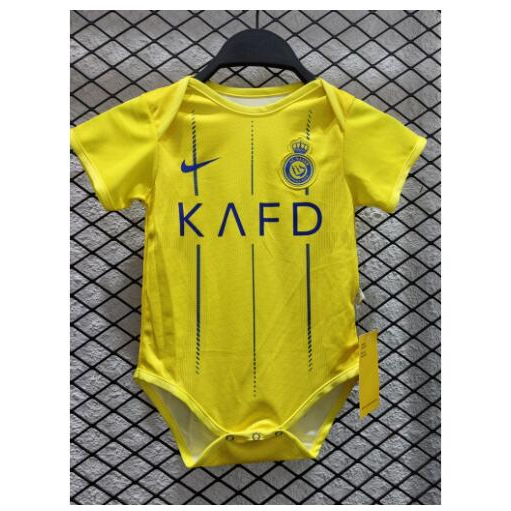 2023 Al Nassr Ronaldo Yellow House Baby Onesie | Shopee Malaysia