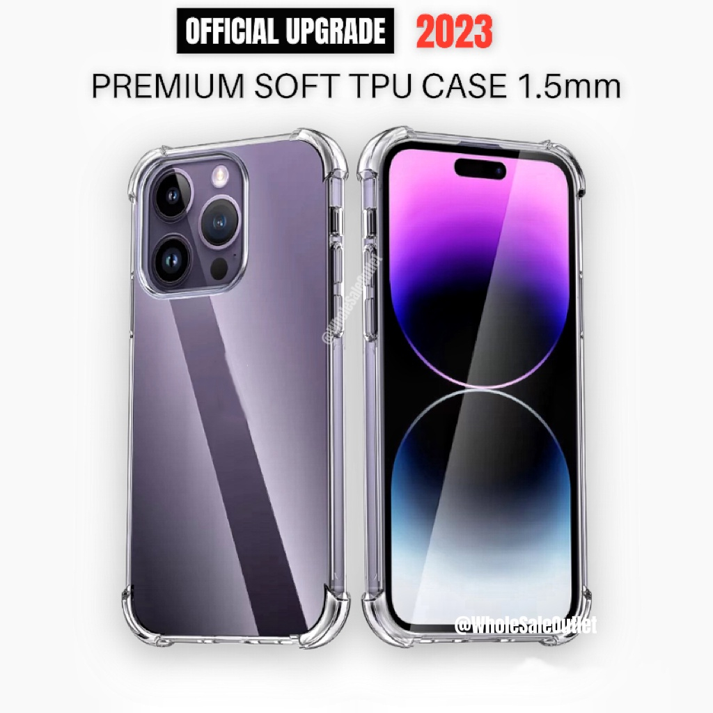 For Meitu T9 M8 T8 V7 V6 M6 Transparent TPU Cover Casing Protected ...