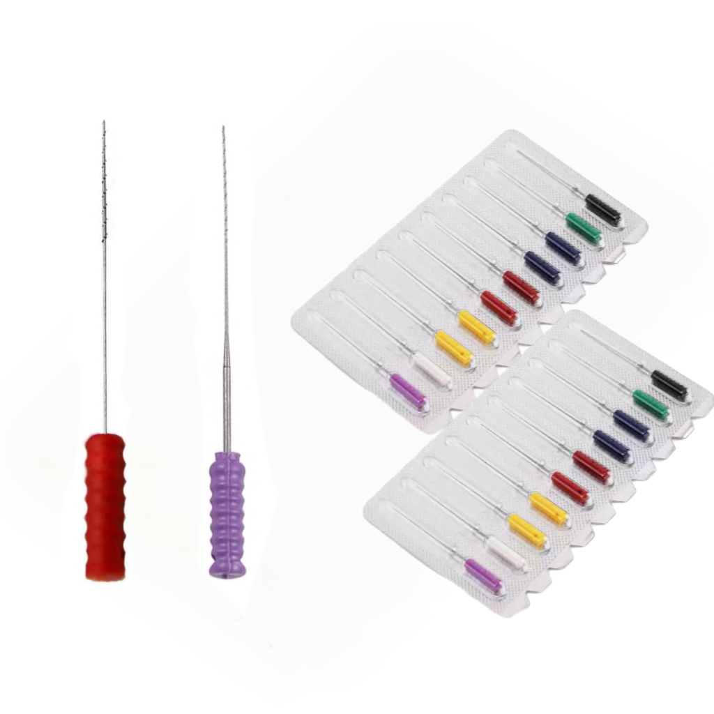 Dental Barbed Broach Endodontic Files 21/25mm Endodontic File Root