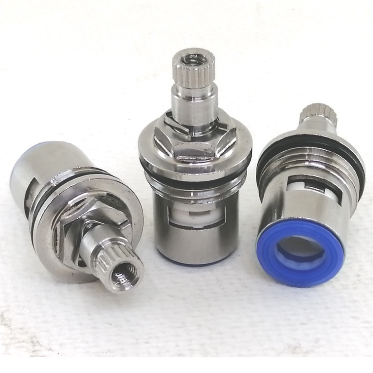 Stainless Steel Ceramic Disc Faucet Cartridge for replacement (1/4 Turn ...