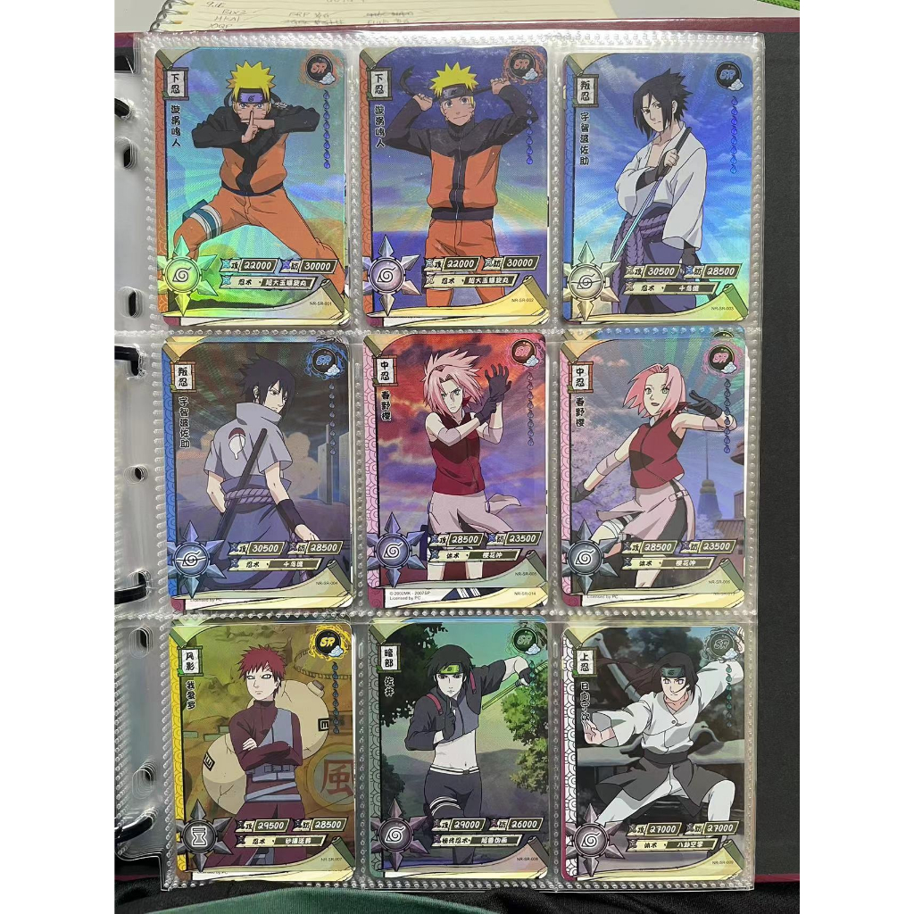 △KKangT△ Genuine Kayou Naruto Card SR Full Set NR-SR No.001-108 Anime Card  Ready Stock | Shopee Malaysia