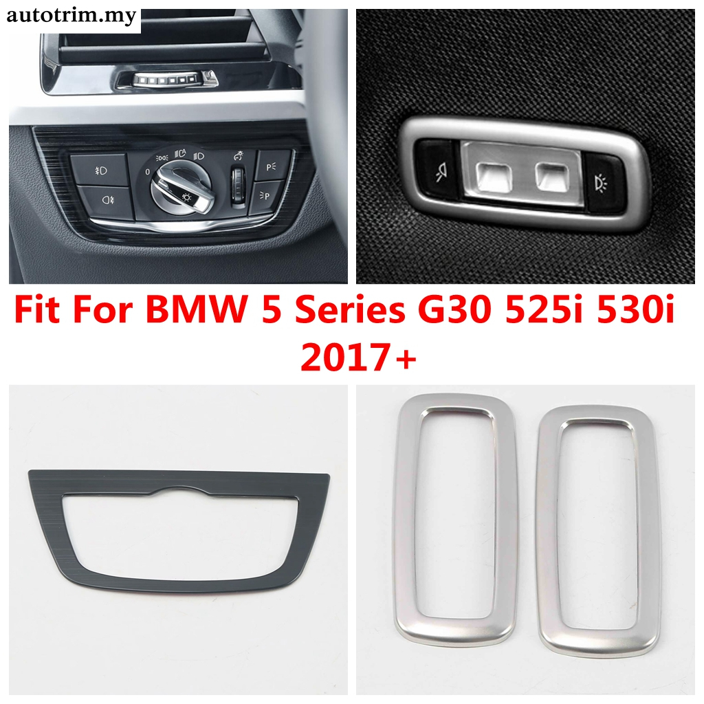 Head Light Headlight Panel / Rear Reading Lamp Button Frame Cover Trim ...