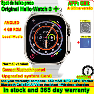 Hello Watch 3 Plus, 4Gb ROM, Original IP68