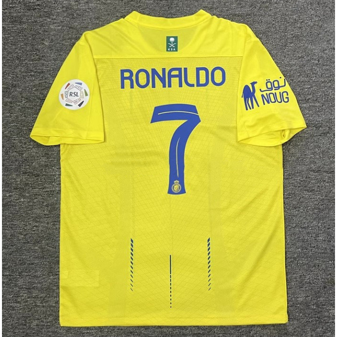 2023 2024 Al-Nassr FC Home Soccer Jersey RONALDO 2023 Football Shirt S ...