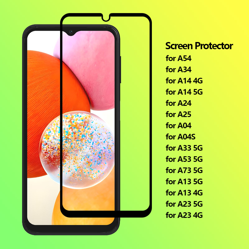 Full Screen Protector For Samsung Galaxy A14 A13 A34 A54 A73 A53 5G