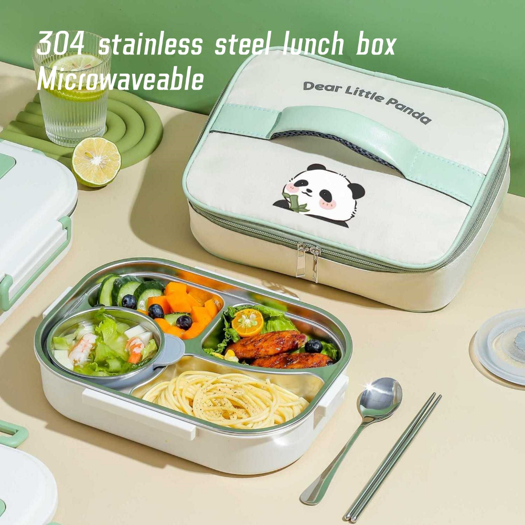 304 Insulated Lunch Box Office Workers with Rice Student Canteen Lunch