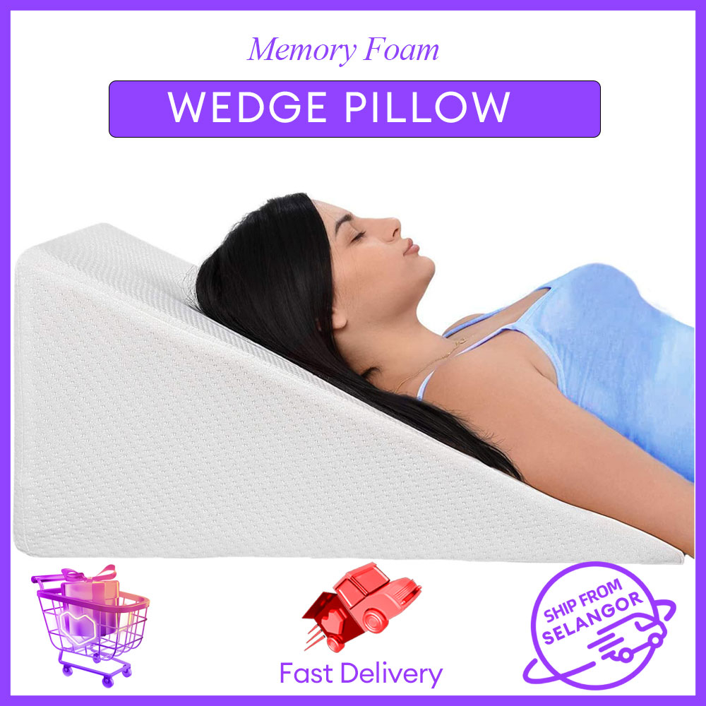 Triangular Wedge Pillow Inclined Bed Pillow Support Cushion for Acid