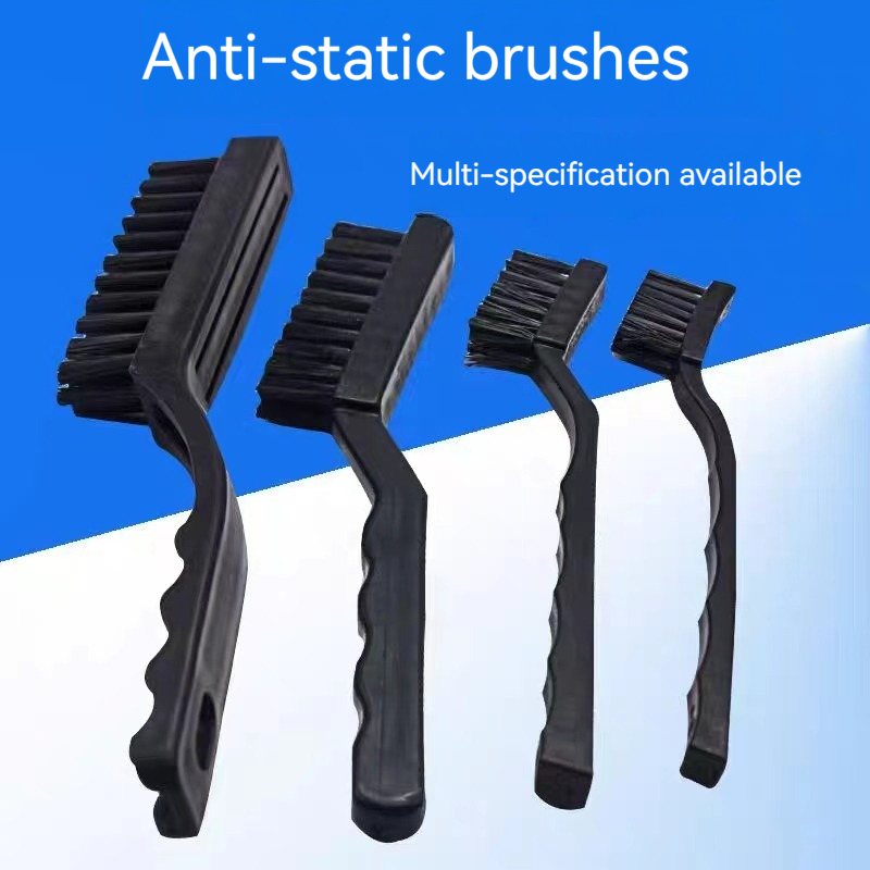 4pcs antistatic brush set antistatic brushes black high quality hard