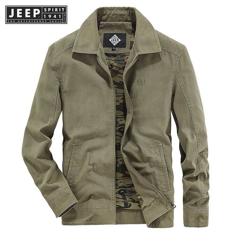 All+Every Maglietta Uomo Jeep Spirit 1941 – Logo Ufficiale, Alta Qualità, Collaborazione Ufficiale - 3