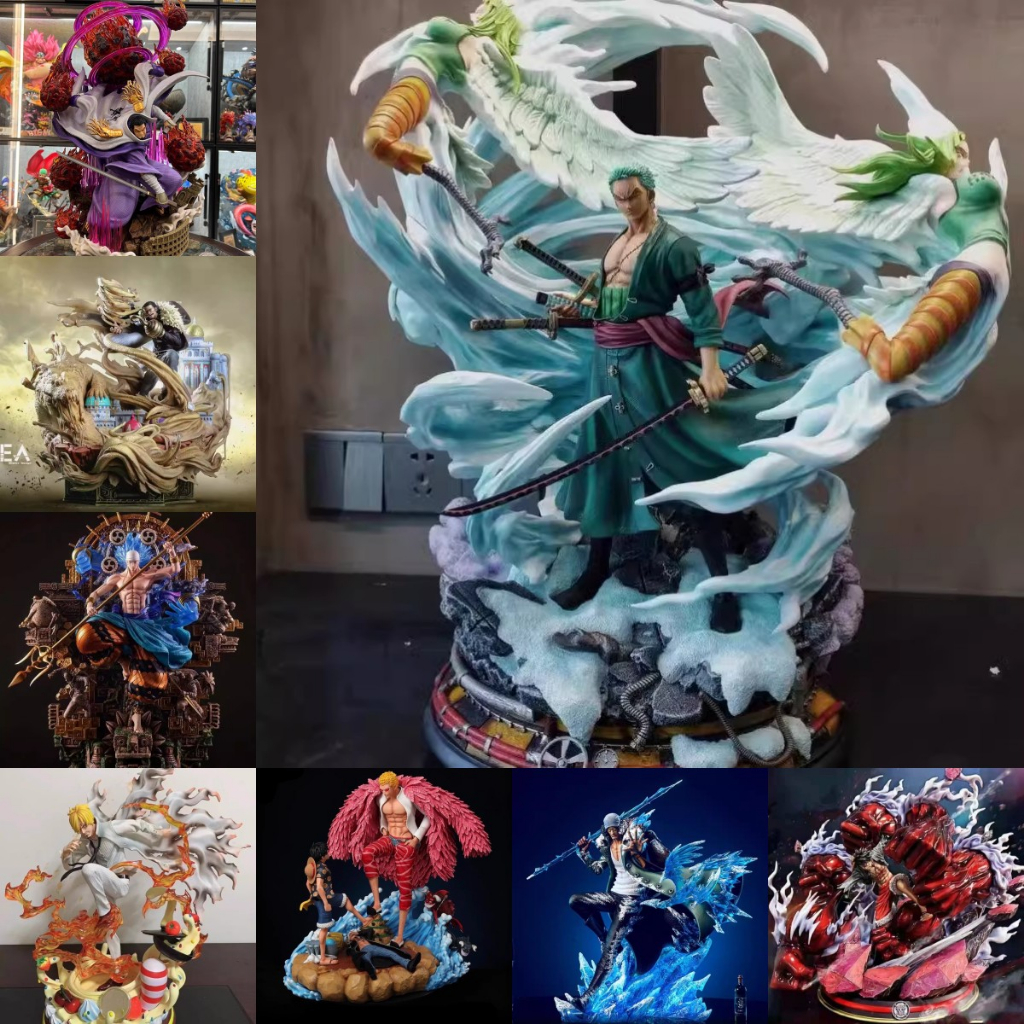 Ready Stock One Piece Figure Fujitora Isshiou Sanji Kohza Enru Figure ...
