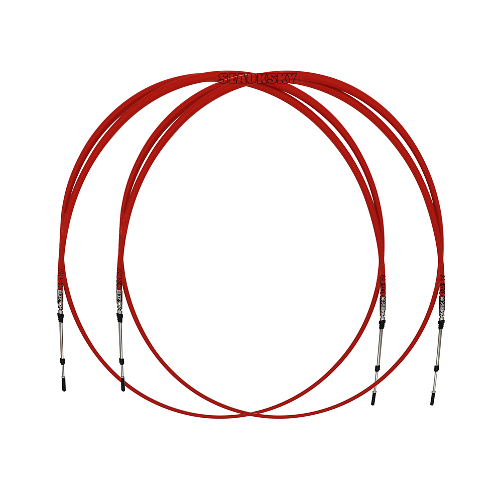 2x 15FT Universal 33C Throttle Shift Control Cable For Yamaha - Foto 11