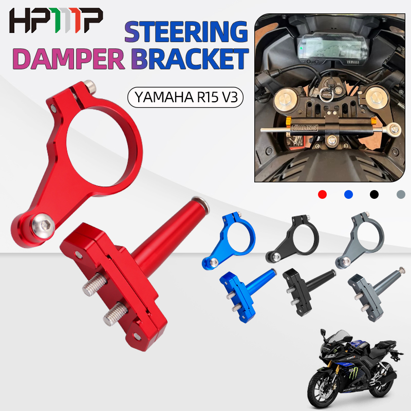 YAMAHA R15 V3 STEERING DAMPER BRACKET ADJUSTABLE DAMPER BRACKET