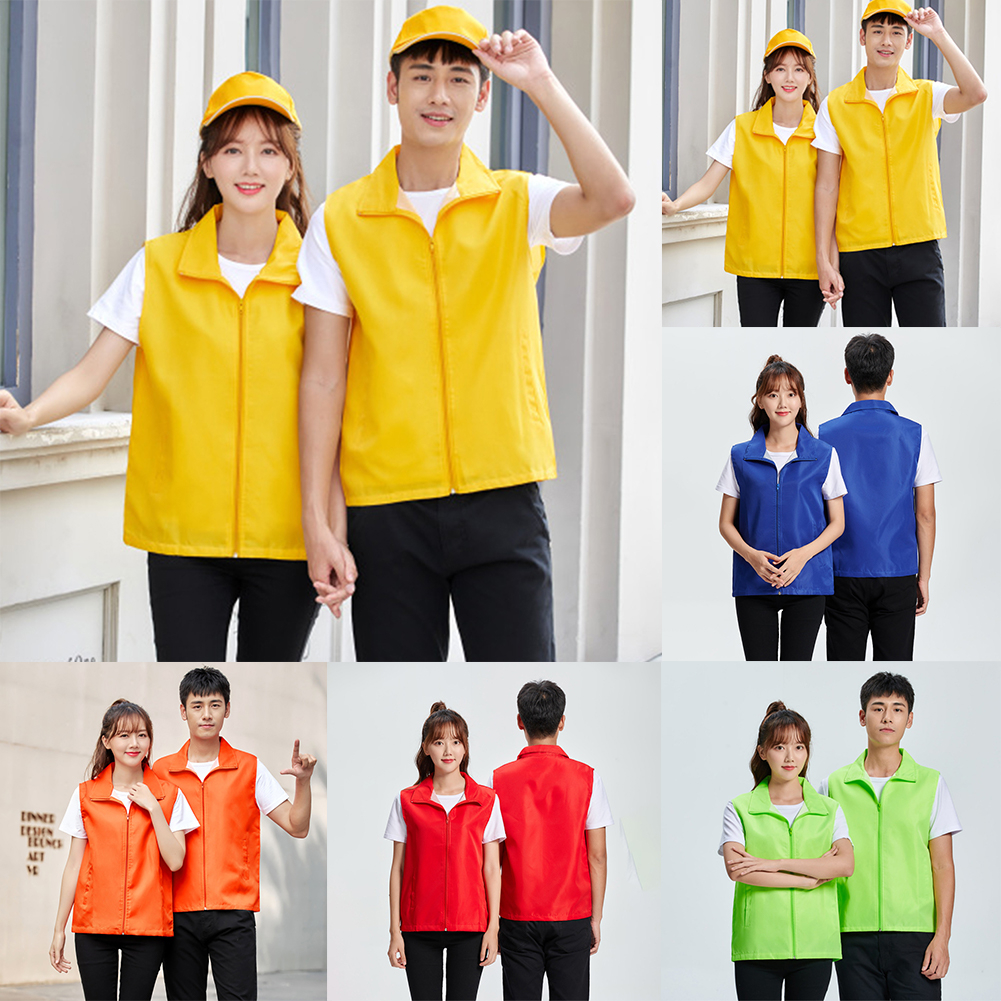 🔥 🔥 Volunteer Advertising Vest Supermarket Vest Overalls Wholesale