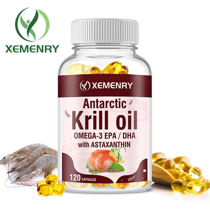 Antarctic Krill Oil Brain, Joints and Skin 30/60/120 Capsules