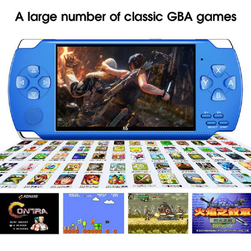 4.3-inch Screen Game Console For PSP Game Console Handheld Game Players ...