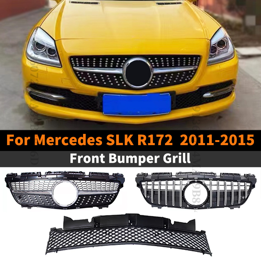 High Quality Front Bumper Grill Radiator Grille Center Mesh Grid Tuning ...