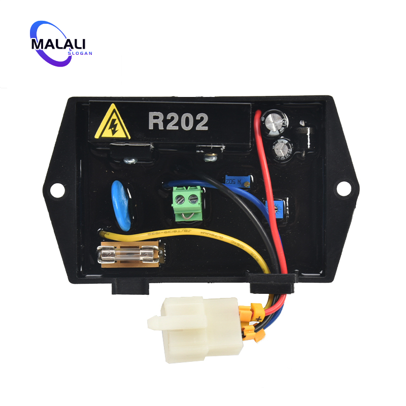 R202 AVR gasoline engine generator set voltage regulator excitation