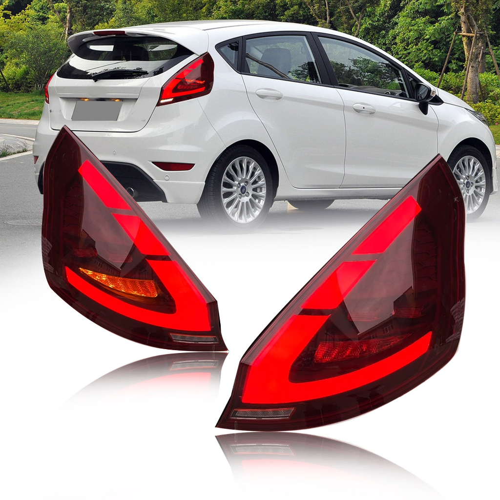 Tail light FOR 0913 Ford Fiesta taillight assembly modified LED