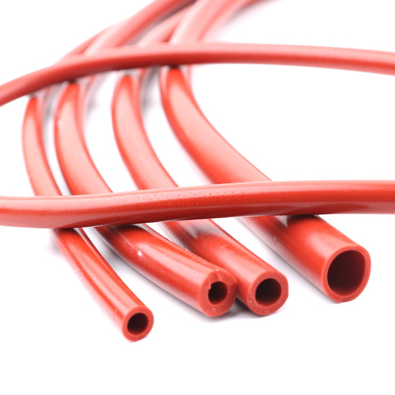 Inner Dia2~38mm Rust Red Silicone Tube Heat Resistant Automobile Fuel ...