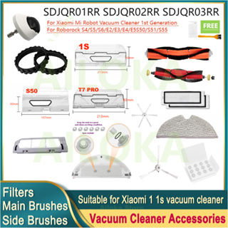 Filter For Xiaomi Robot Vacuum S10 S12,Mijia 3C,Mi Robot Vacuum Mop P  Accessories Mop Cloths Main Side Brush STYJ02YM Spare Part
