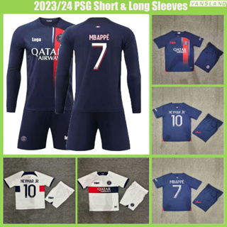 Messi PSG #30 Home Lionel Paris Saint Germain Team Jersey Child Kids  Training Suit Plus Shorts & Socks for Size #18-#28 