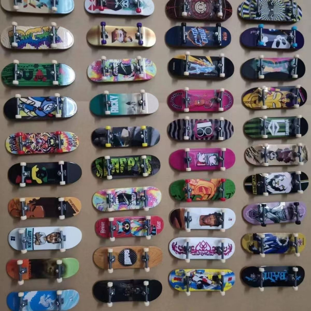SPITBOARDS 34 x 96 Pro Fingerboard Set-Up (Coplete) Real Wood Deck