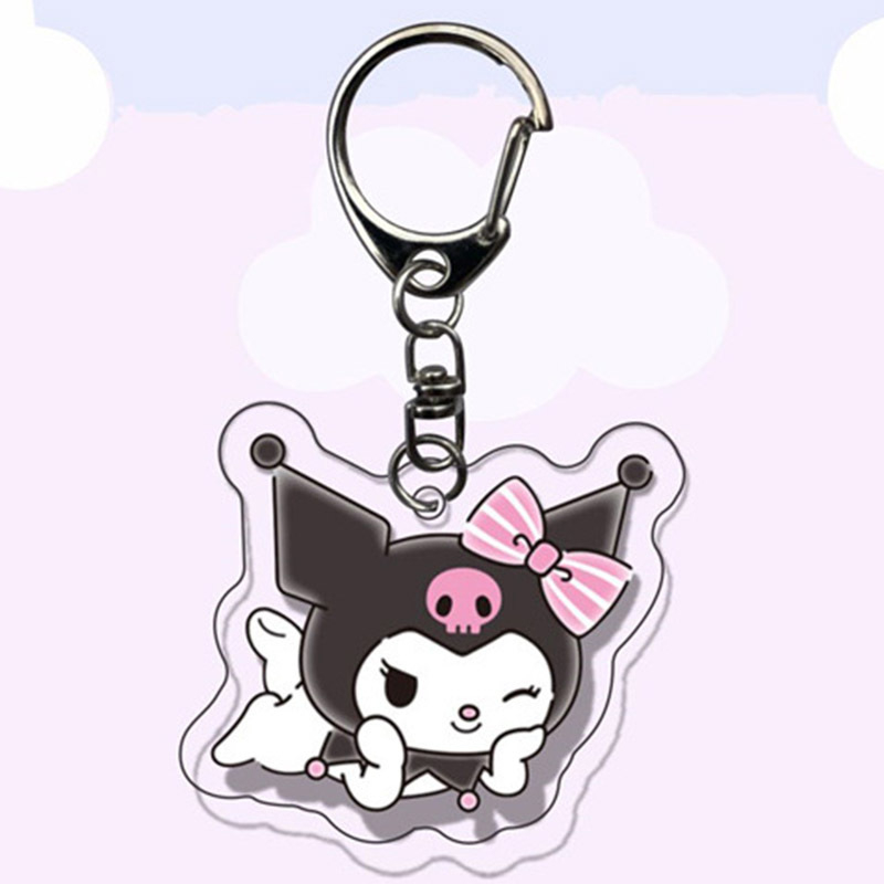 Various NEW Styles Acrylic Keychain Creative Sanrio Animal Cartoon ...