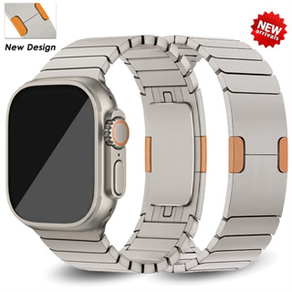 Stainless Steel Metal Apple Watch Band for Apple Watch Ultra 8 7 6