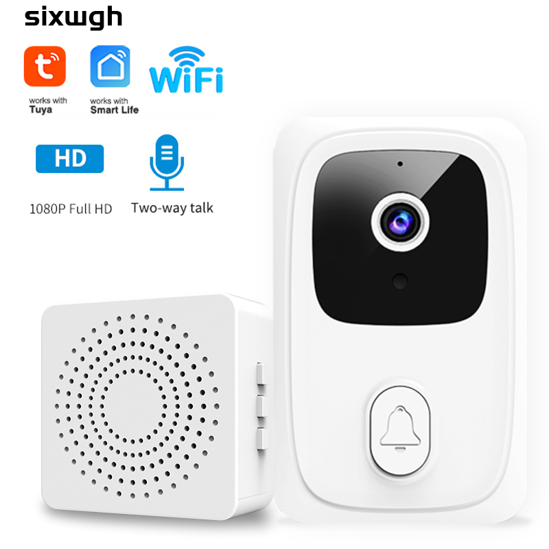 Tuya WiFi Video door bell camera wireless doorbell Camera Wireless Audio  Door Bell Intercom Support Smart Life APP