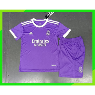 ADIDAS REAL MADRID 2017 BOYS PURPLE JERSEY - Soccer Plus