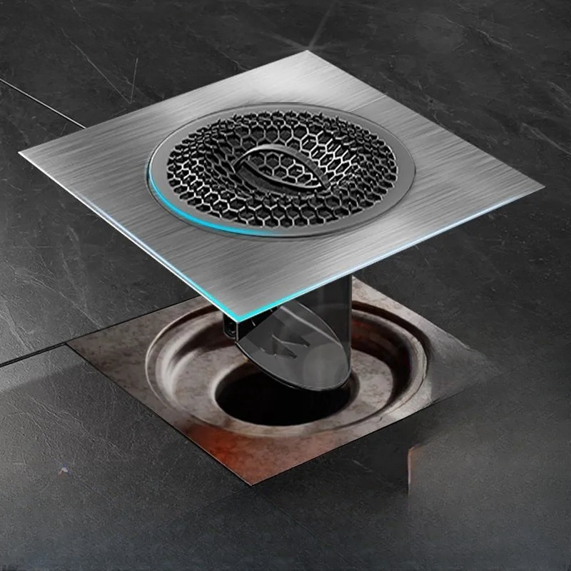 Bathroom Floor Drain Cover, Floor Drain Refurbishment Device, Sewer ...